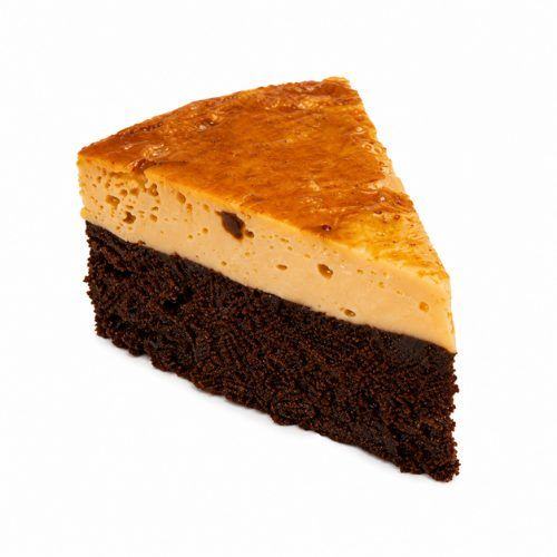 Chocoflan — Slice