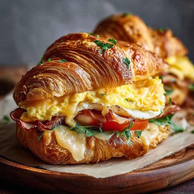 Bacon, Egg & Cheese Croissant