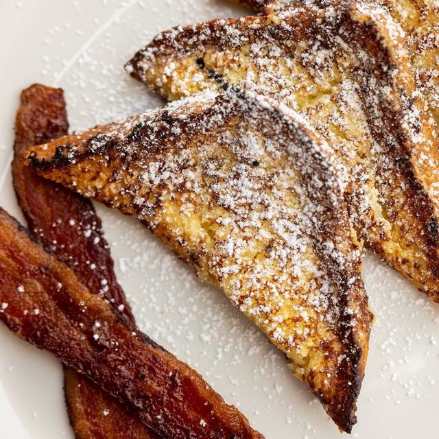 French Toast with Meat