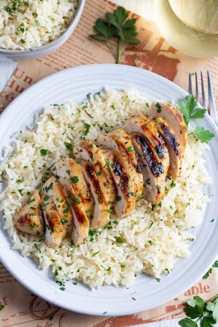 Quarter Chicken with Rice & Beans