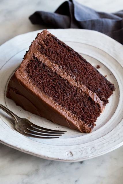 Chocolate Cake — Slice