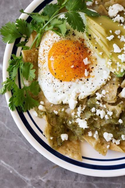 Chilaquiles Verdes o Rojos